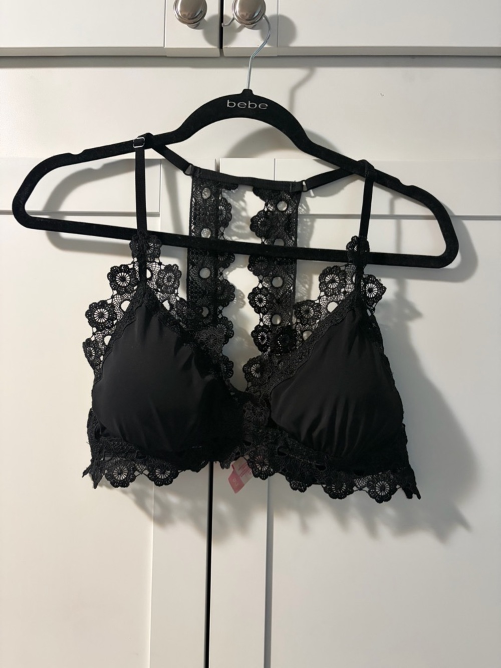 No Boundaries Crochet Lace Bralette - Floral Crochet Detail